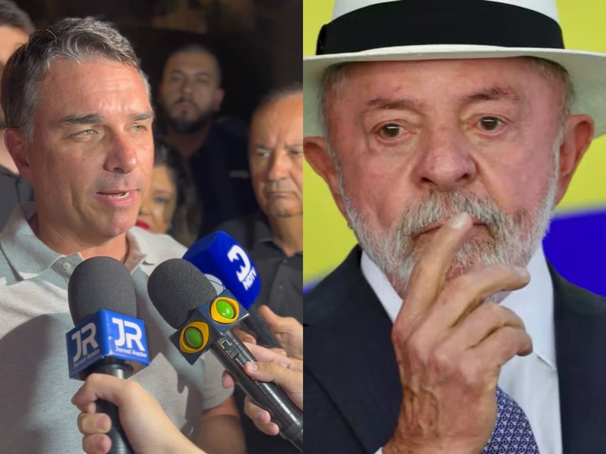 “Tratar SC como ela merece”: Flávio Bolsonaro critica Lula e diz que Brasil não aguenta mais o PT