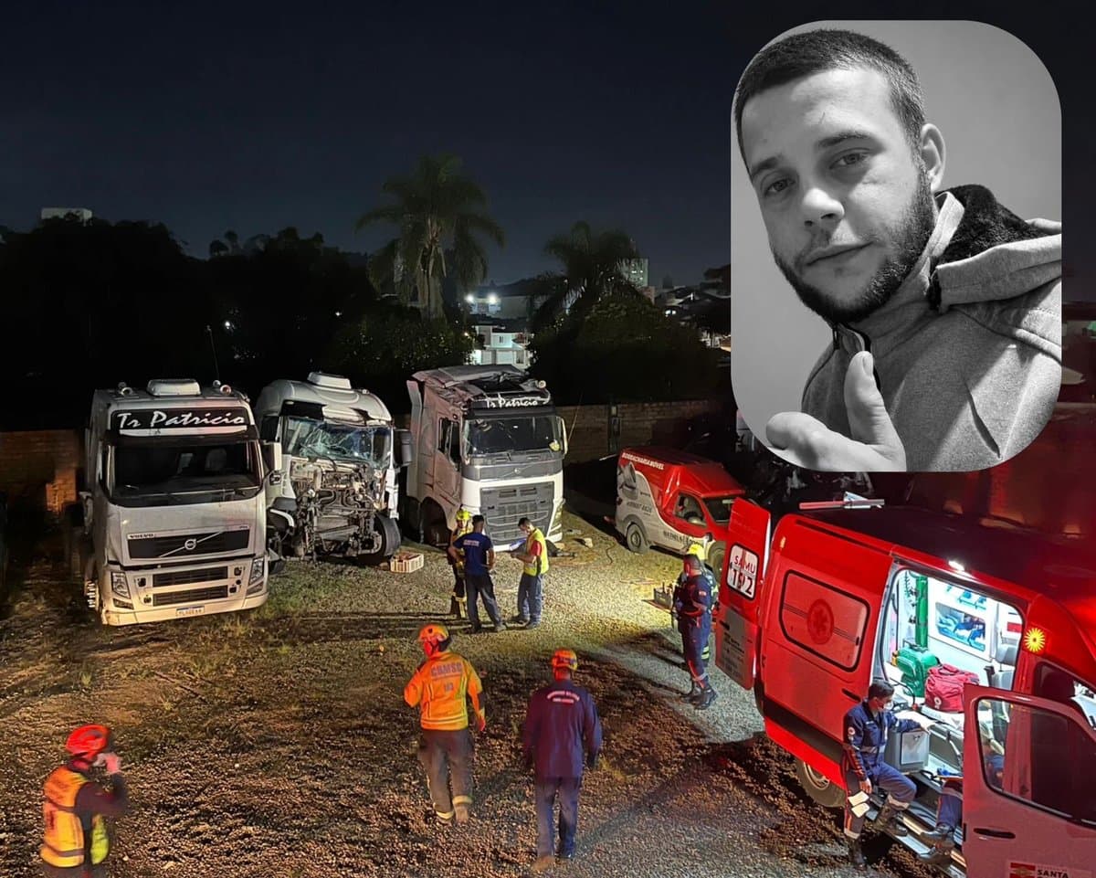 Jovem que morreu trabalhando em SC descobriria neste domingo que seria pai de uma menina