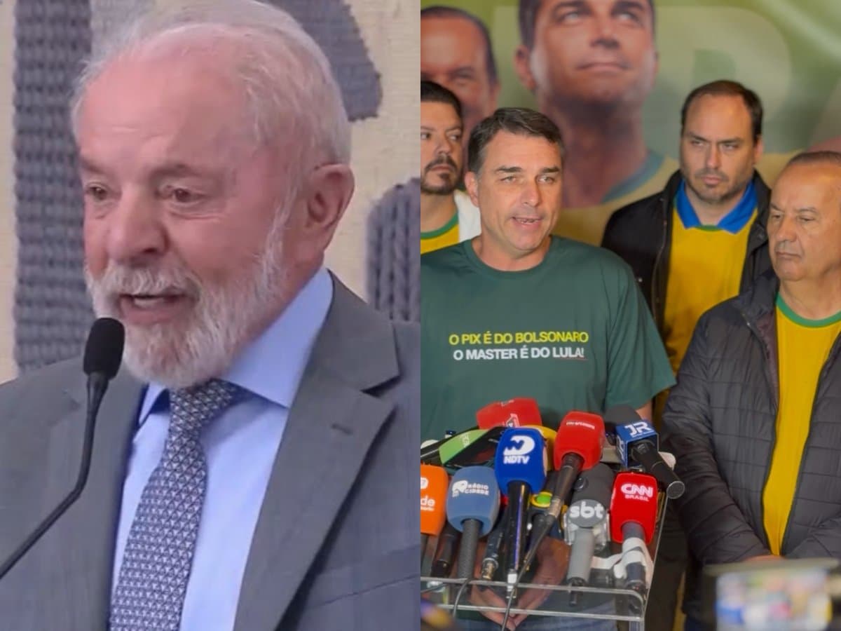 Lula trata SC com desrespeito, diz Flávio Bolsonaro: “birra com o governador Jorginho”