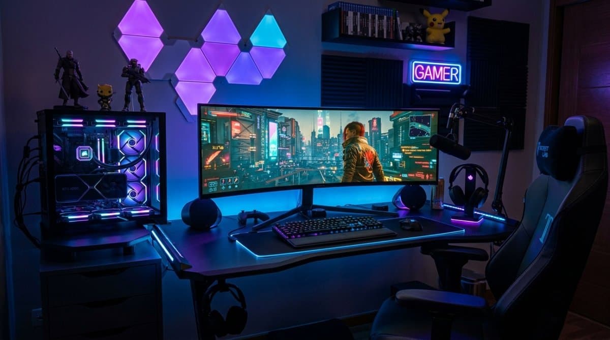 Mesa gamer dos sonhos: guia 2026 para um setup imbatível