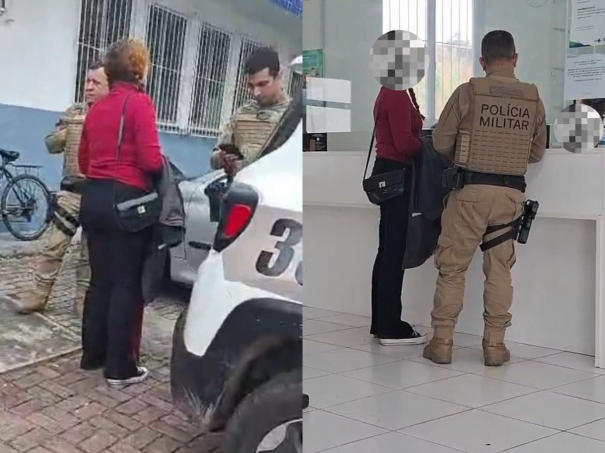 Moradora chama a PM para ser atendida em Palhoça; moradores podem ficar sem médicos