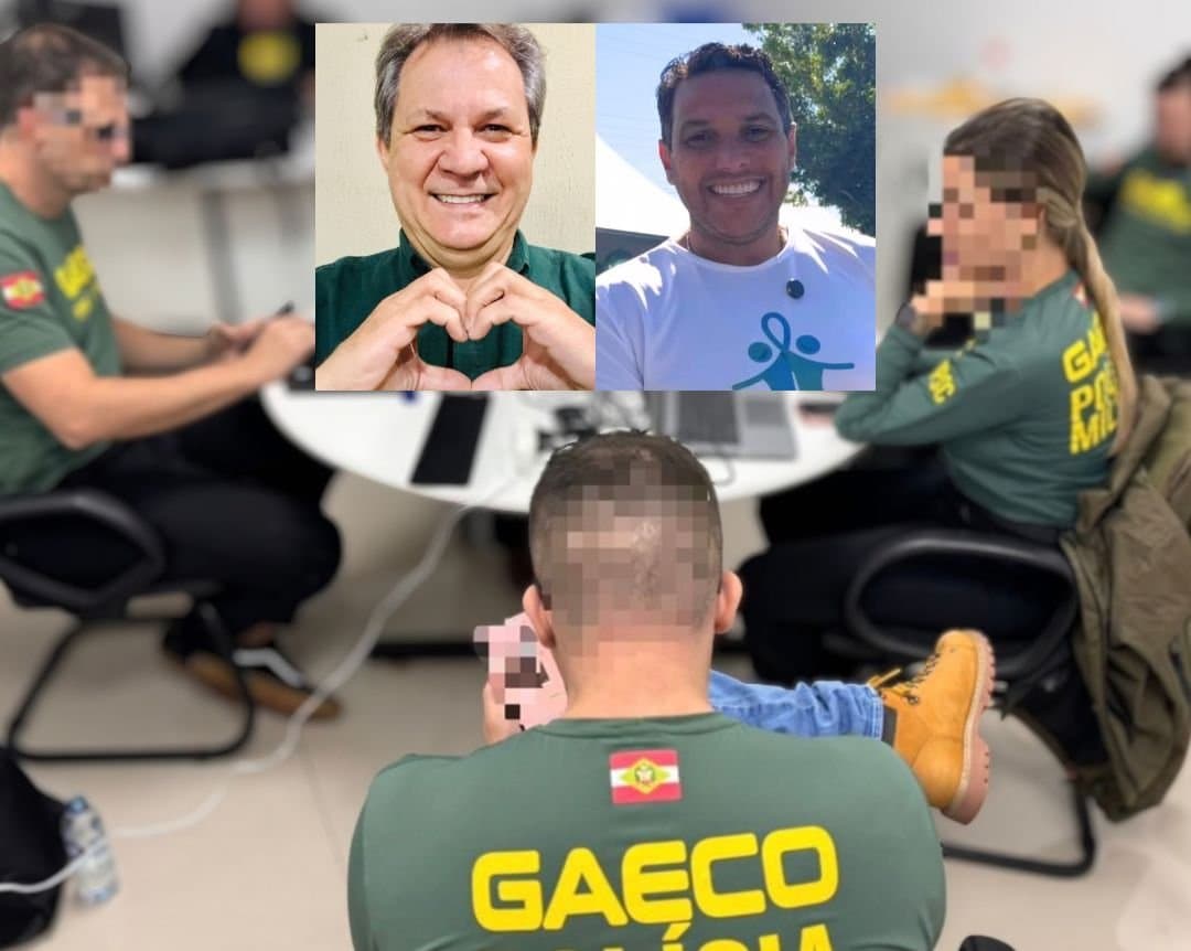 URGENTE: Gaeco deflagra operação contra prefeito de Piçarras e ex-prefeito de São João Batista