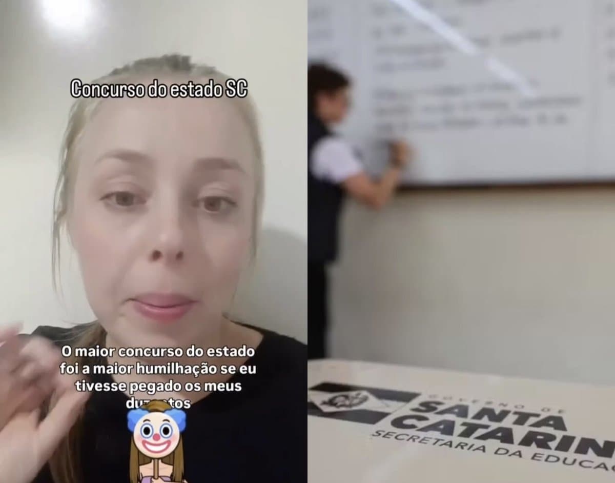 Professores reclamam de “prova impossível” em concurso para escolas de SC: “me senti um ET”