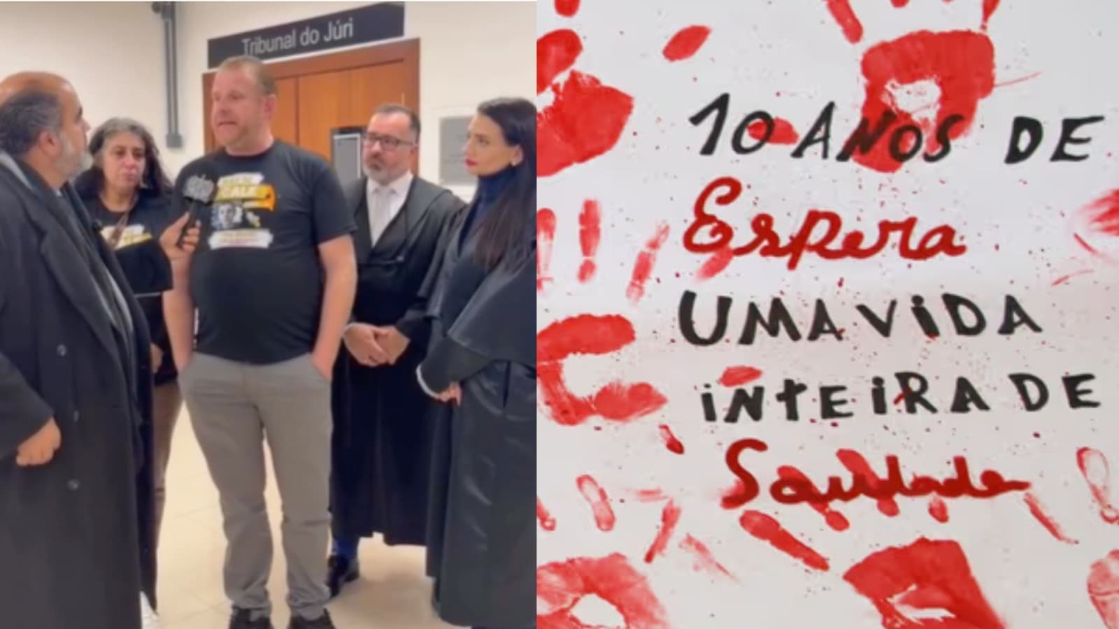 “Jamais vou parar”, diz pai após júri absolver dois acusados de estuprar e assassinar Ana Beatriz em SC