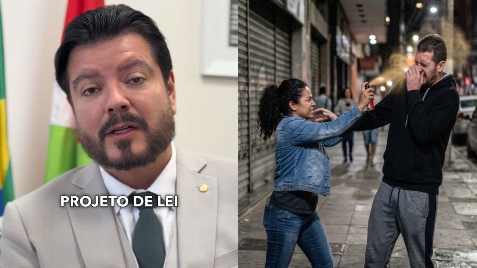 Após garantir spray de pimenta a vítimas de violência, deputado quer liberar acesso a todas as mulheres em SC