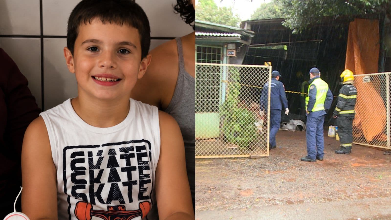 Chapecó se une em oração por menino de 11 anos com 80% do corpo queimado enquanto aprendia a soldar com o pai