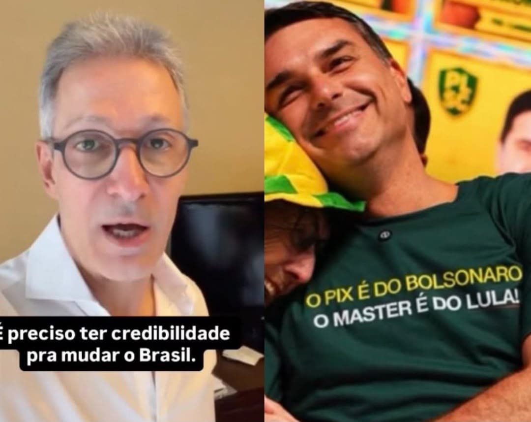 Novo desconvida Zema para encontro em SC após declaração sobre “maior banqueiro bandido do Brasil”