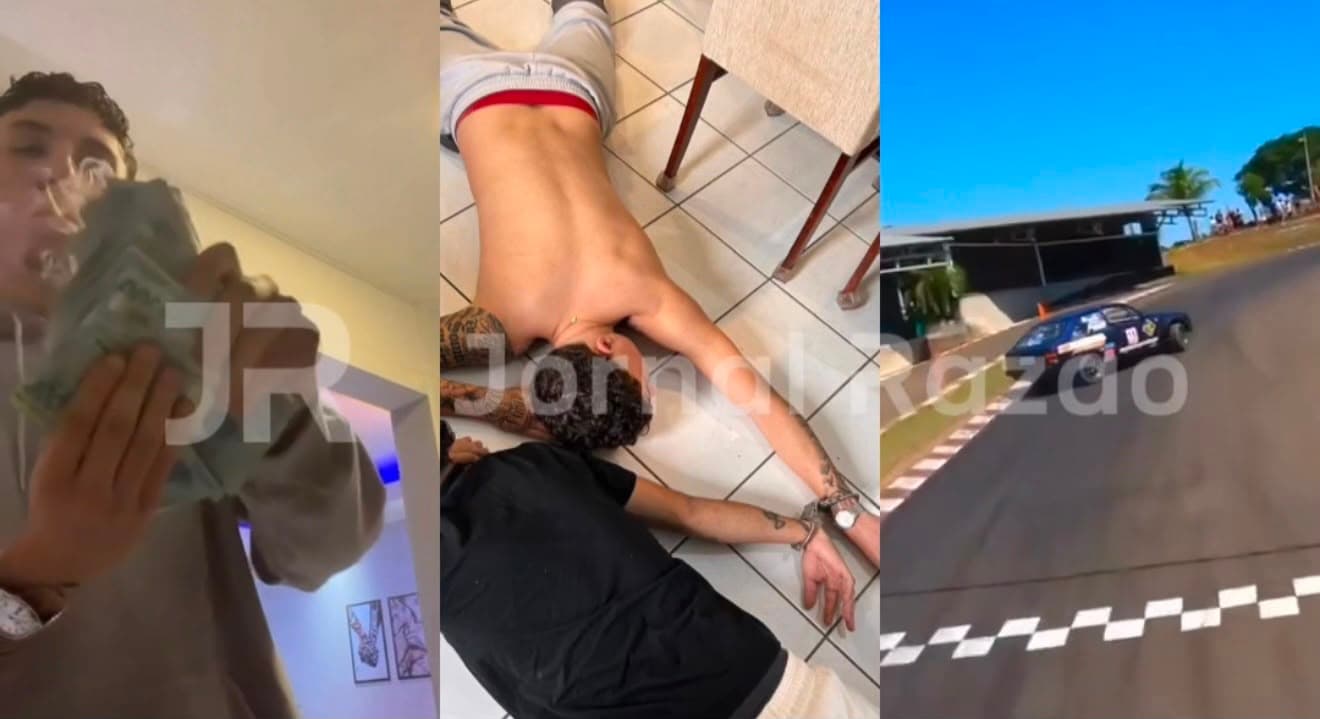 Piloto de drift e “MC” de Florianópolis são presos por tráfico em operação da DECOD