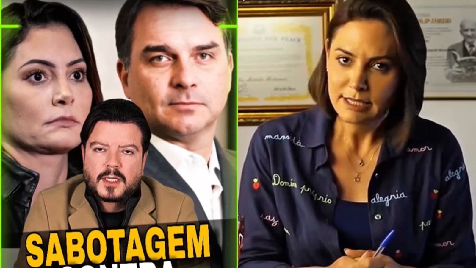 “Roupa suja se lava em casa”: deputado catarinense detona vídeo de Michelle contra Flávio Bolsonaro