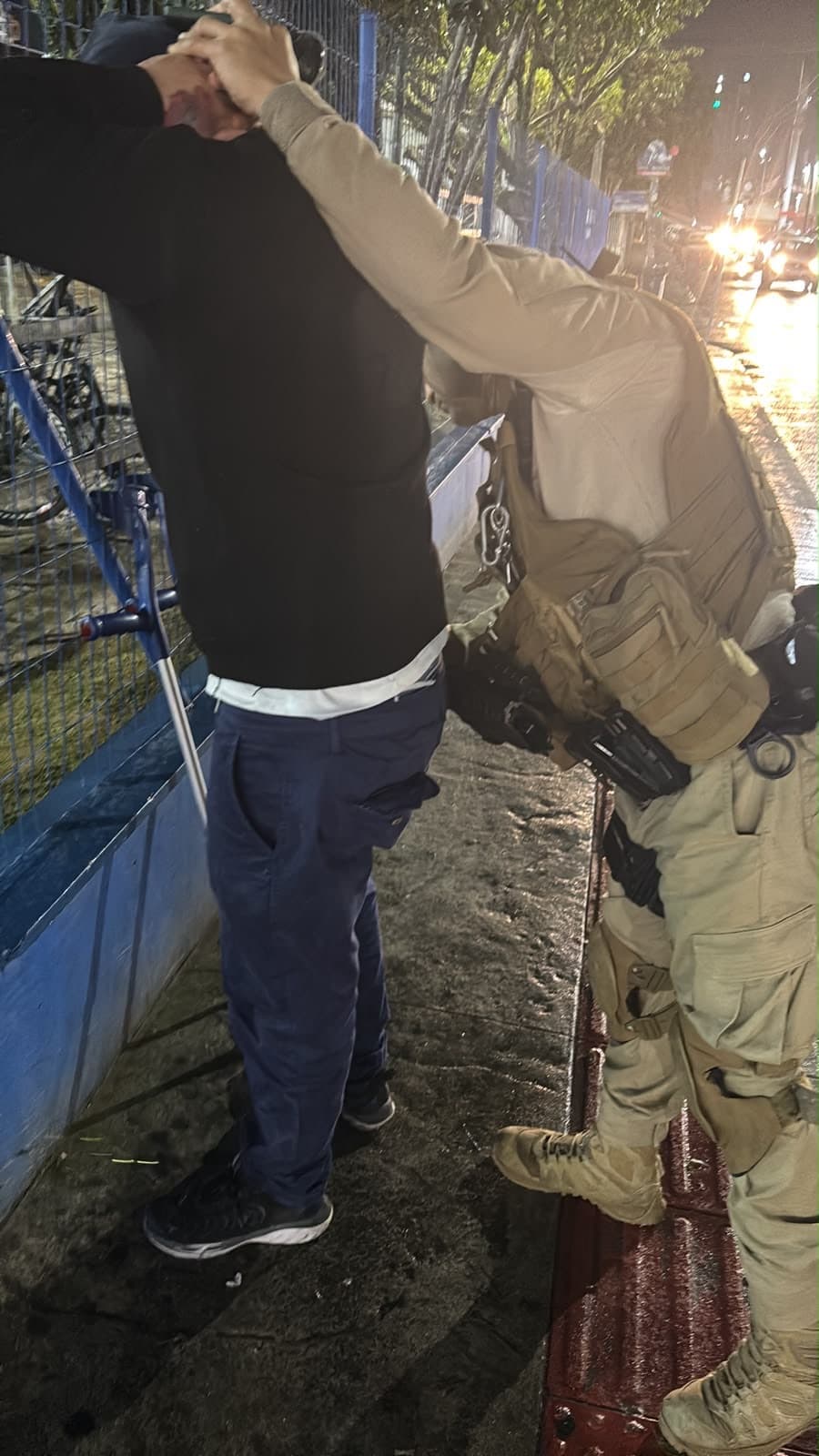 Traficante condenado é preso pela PM durante patrulhamento em Balneário Camboriú