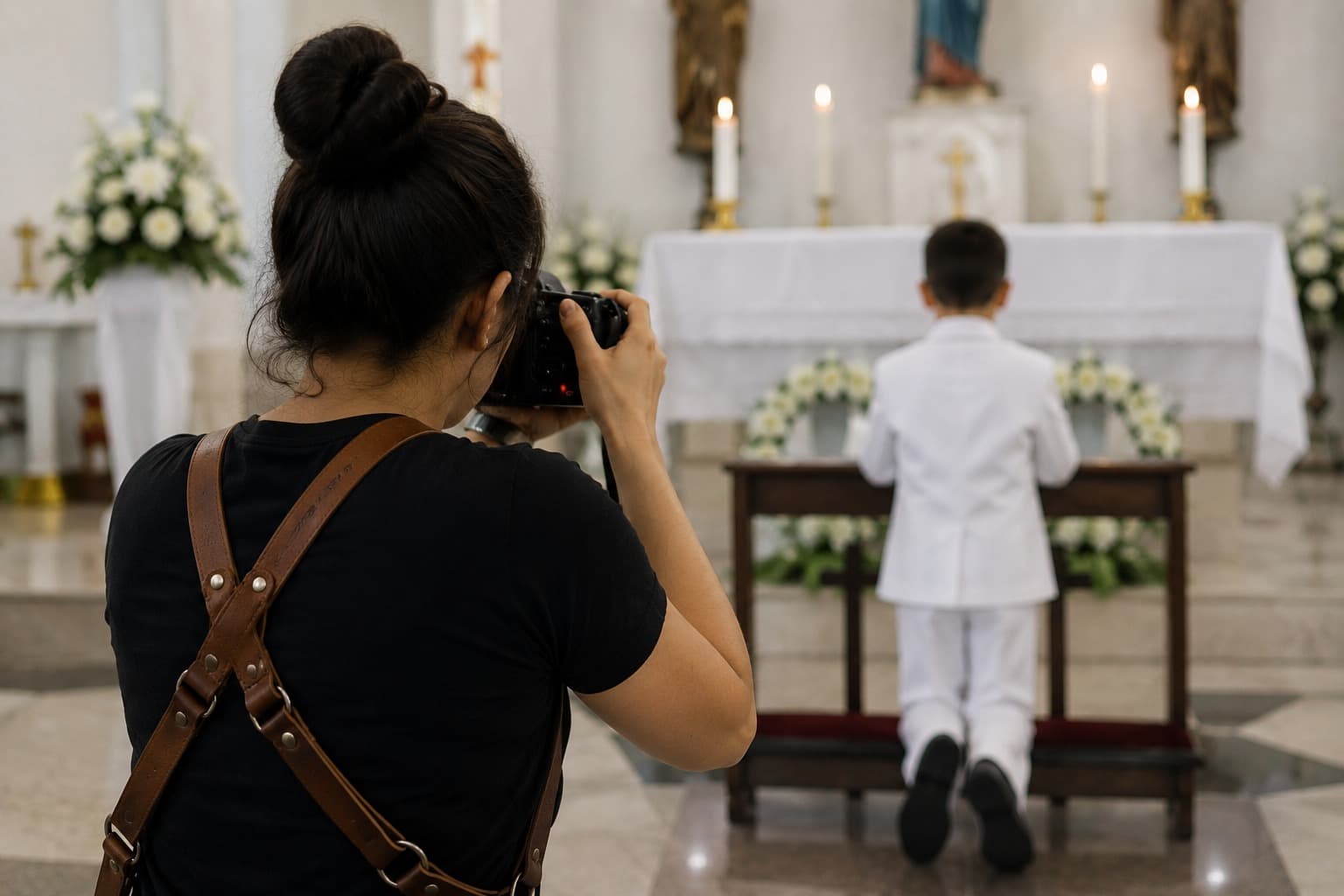 “Bastante foto” e um pendrive que nunca chegou: fotógrafa some com registros de primeira comunhão em SC