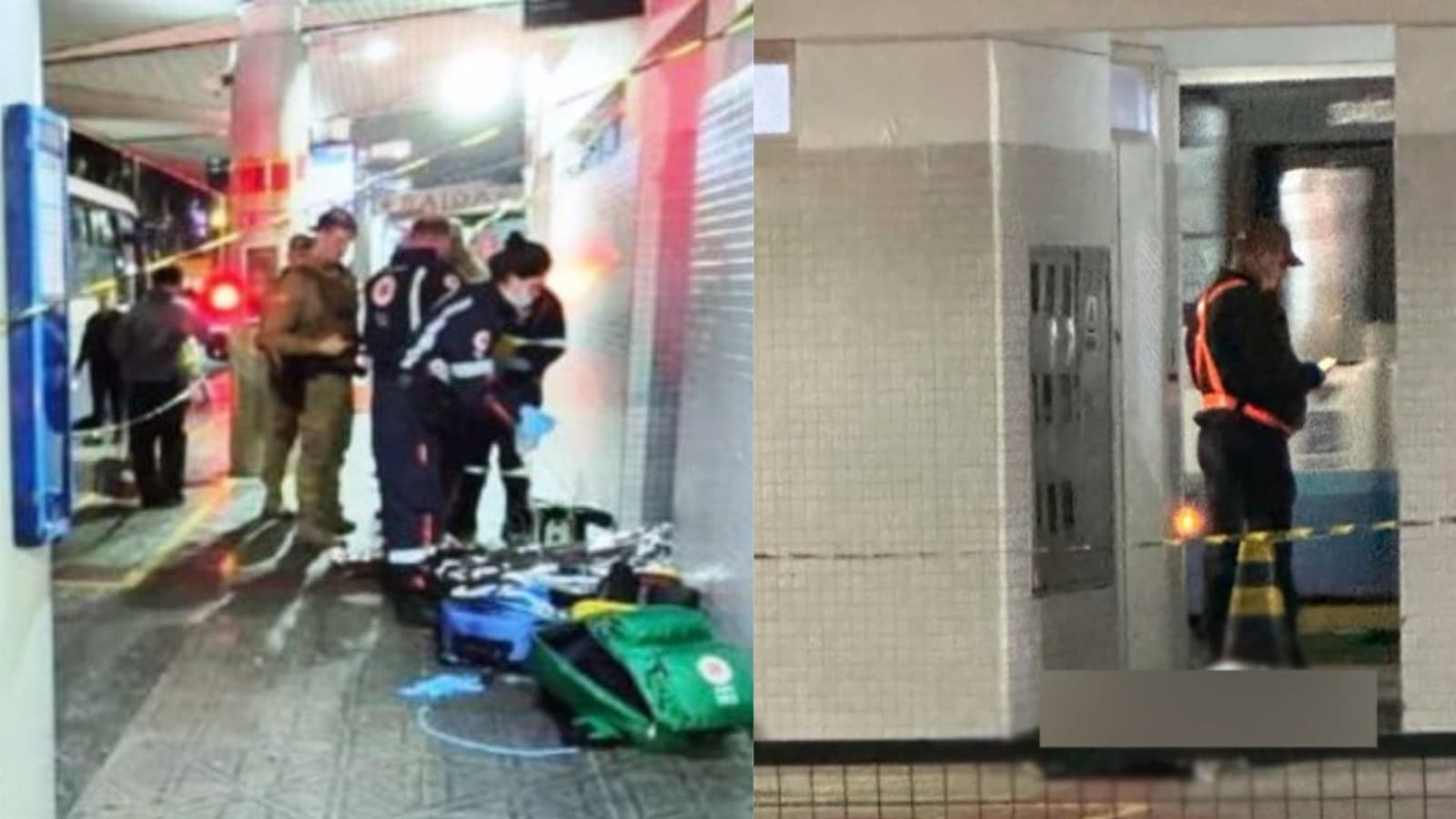 Morador da Passarela da Cidadania morre após parada cardiorrespiratória no terminal central de Florianópolis