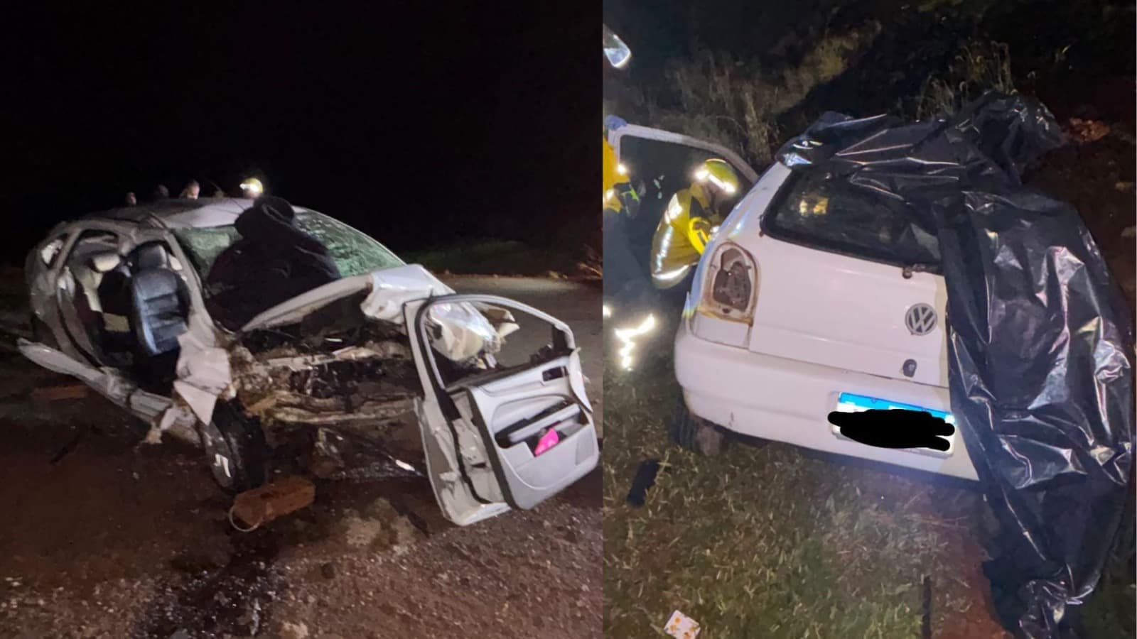 Colisão entre veículos mata motorista e deixa duas mulheres presas às ferragens na “Curva da Morte” em SC