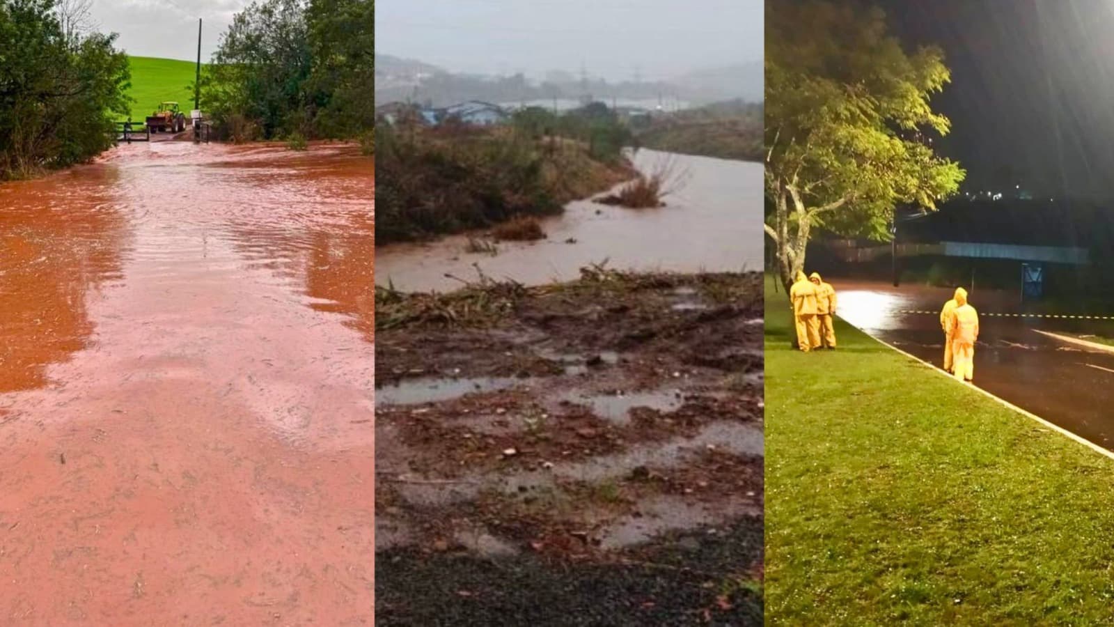 Xanxerê registra 91,7 mm de chuva, alaga avenida e Defesa Civil alerta: “superou a média de um dia inteiro”