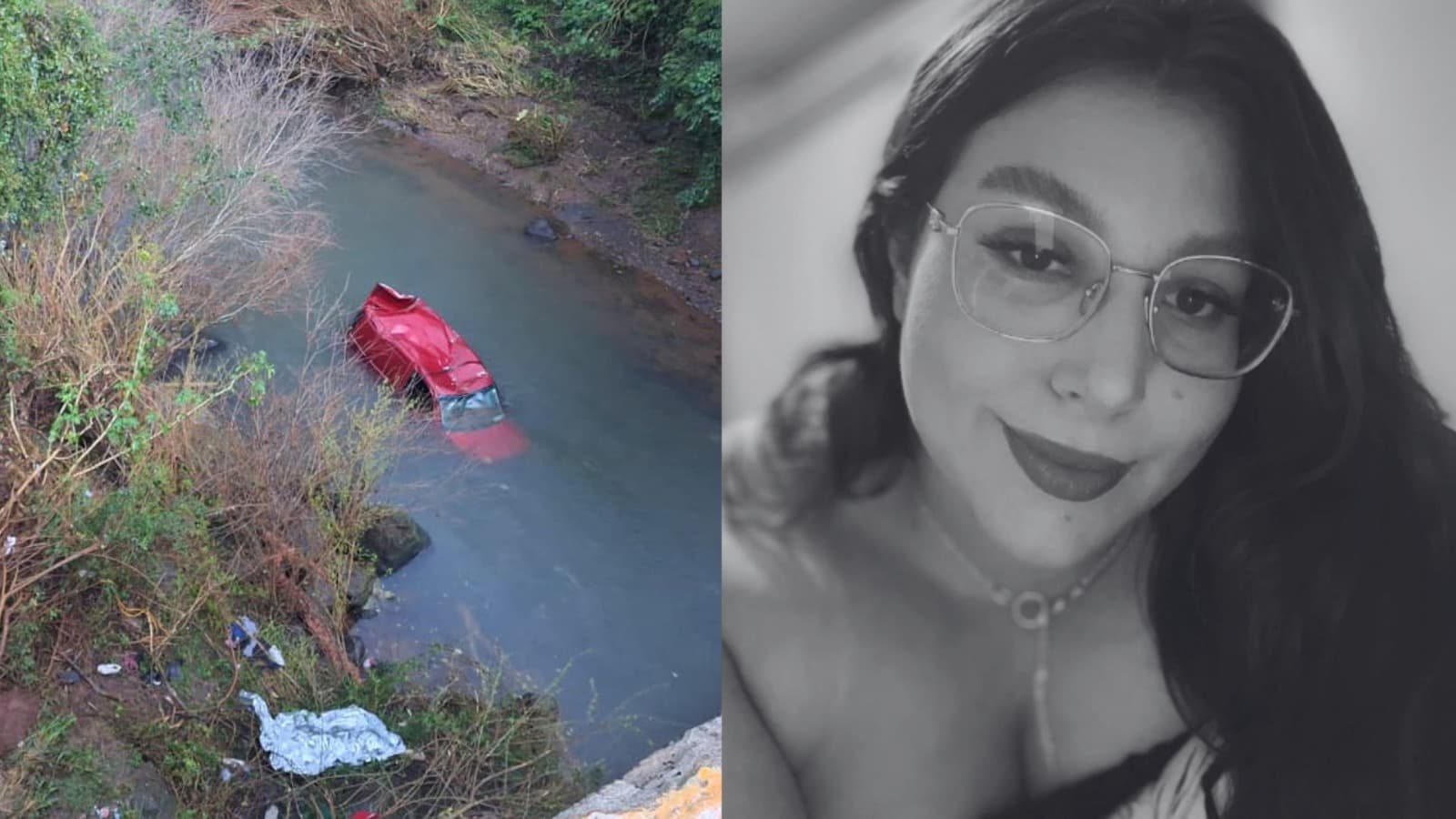 “Cuida da sua família daí de cima”: entregadora de 24 anos morre após carro cair de ponte em SC