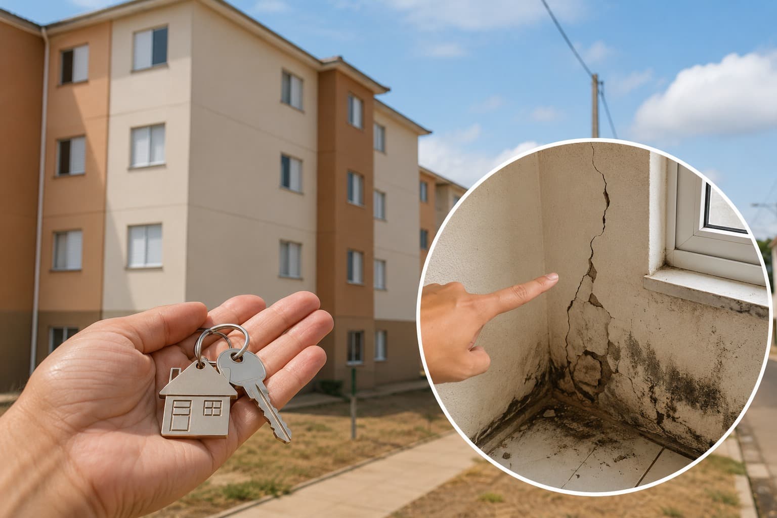 A conta chegou no Alto Vale: banco terá que pagar R$ 13 mil por obra malfeita no Minha Casa, Minha Vida