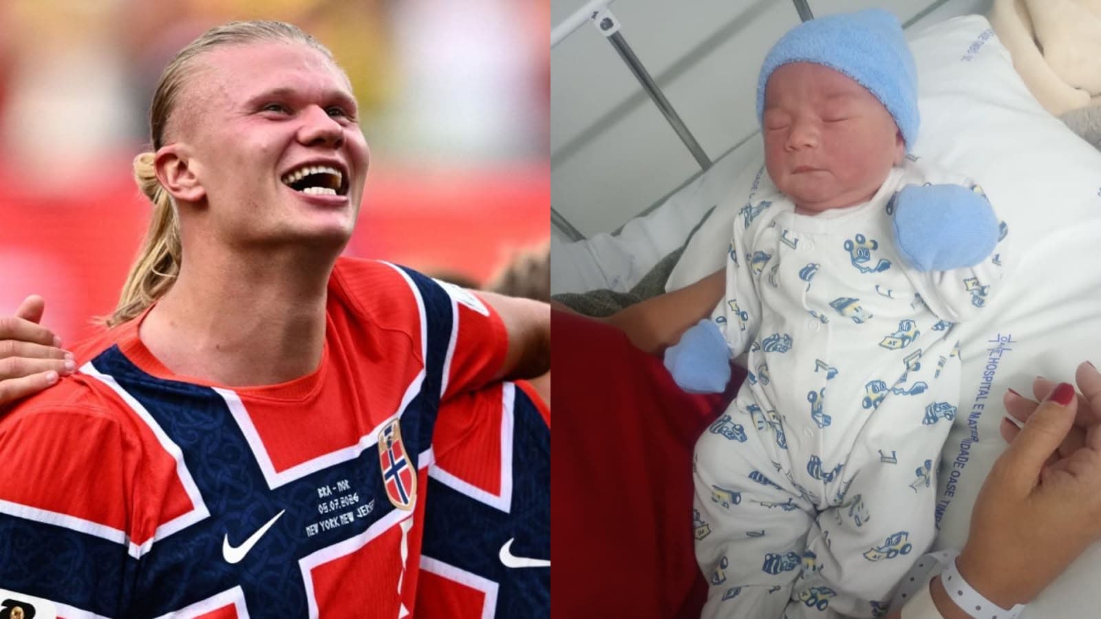 Bebê nasce durante jogo da Noruega na Copa do Mundo e é registrado com o nome de “Haaland” em SC