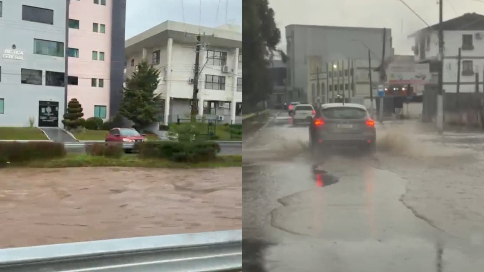 Muita chuva em SC: Defesa Civil prevê temporais com granizo e reforça alerta laranja