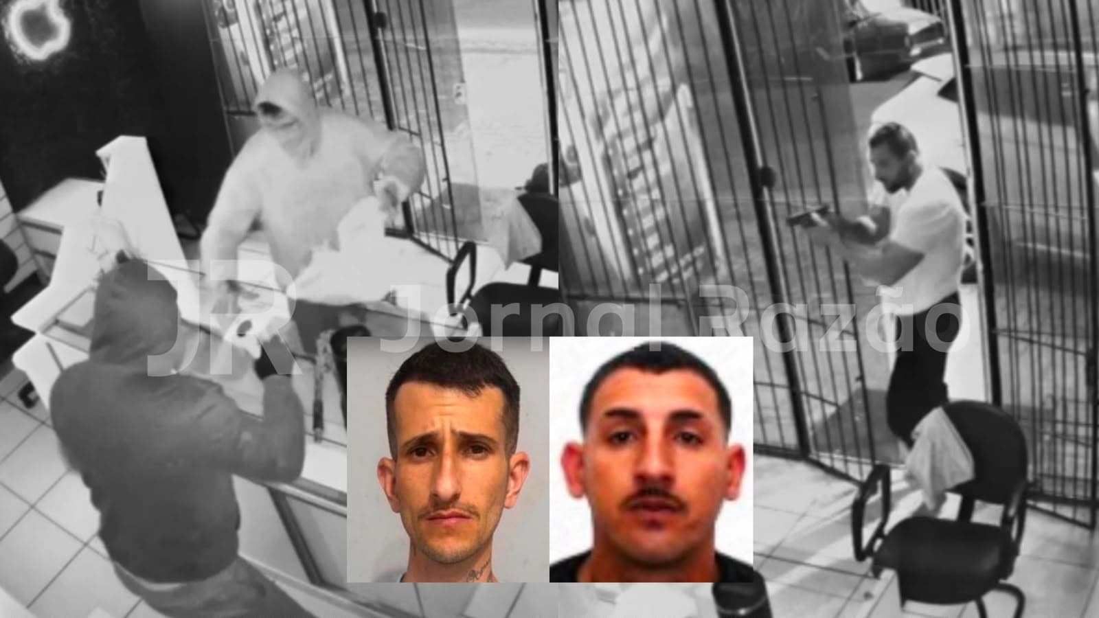 Menos de 30 segundos: criminosos escapam da morte ao invadirem loja de Policial Militar em Itapema