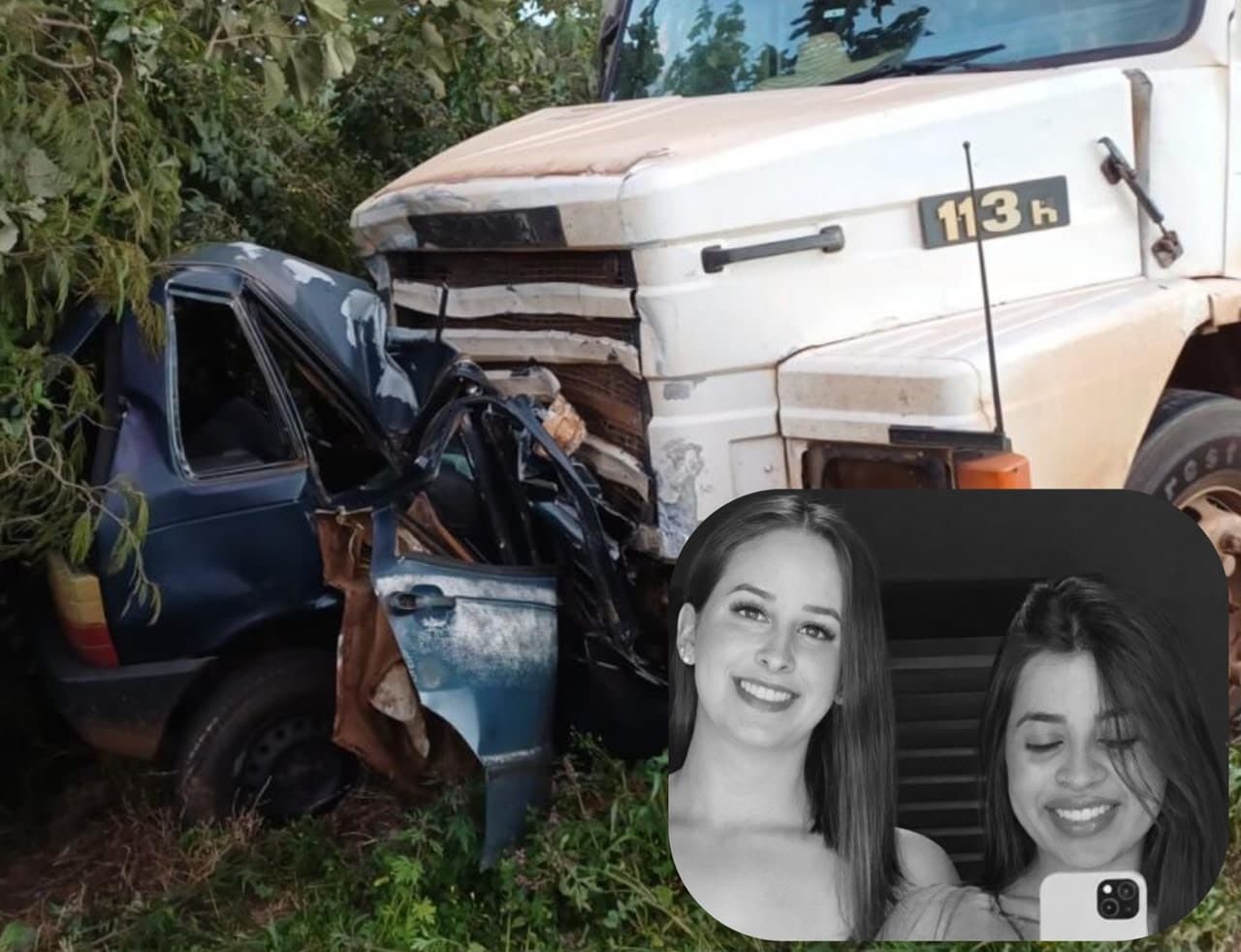 Tragédia em SC: jovens morrem em colisão frontal entre carro e carreta na BR-163, no Extremo Oeste