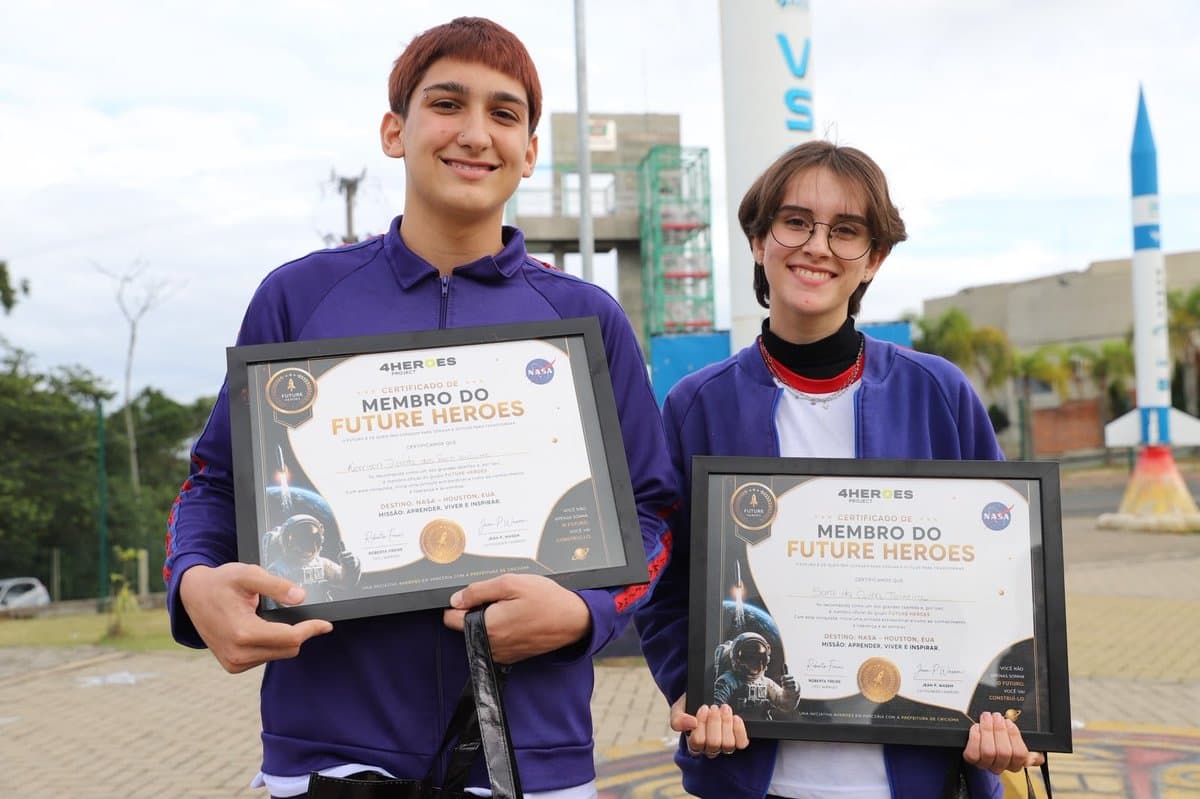 Estudantes da rede municipal de Criciúma participarão de intercâmbio na NASA, nos Estados Unidos