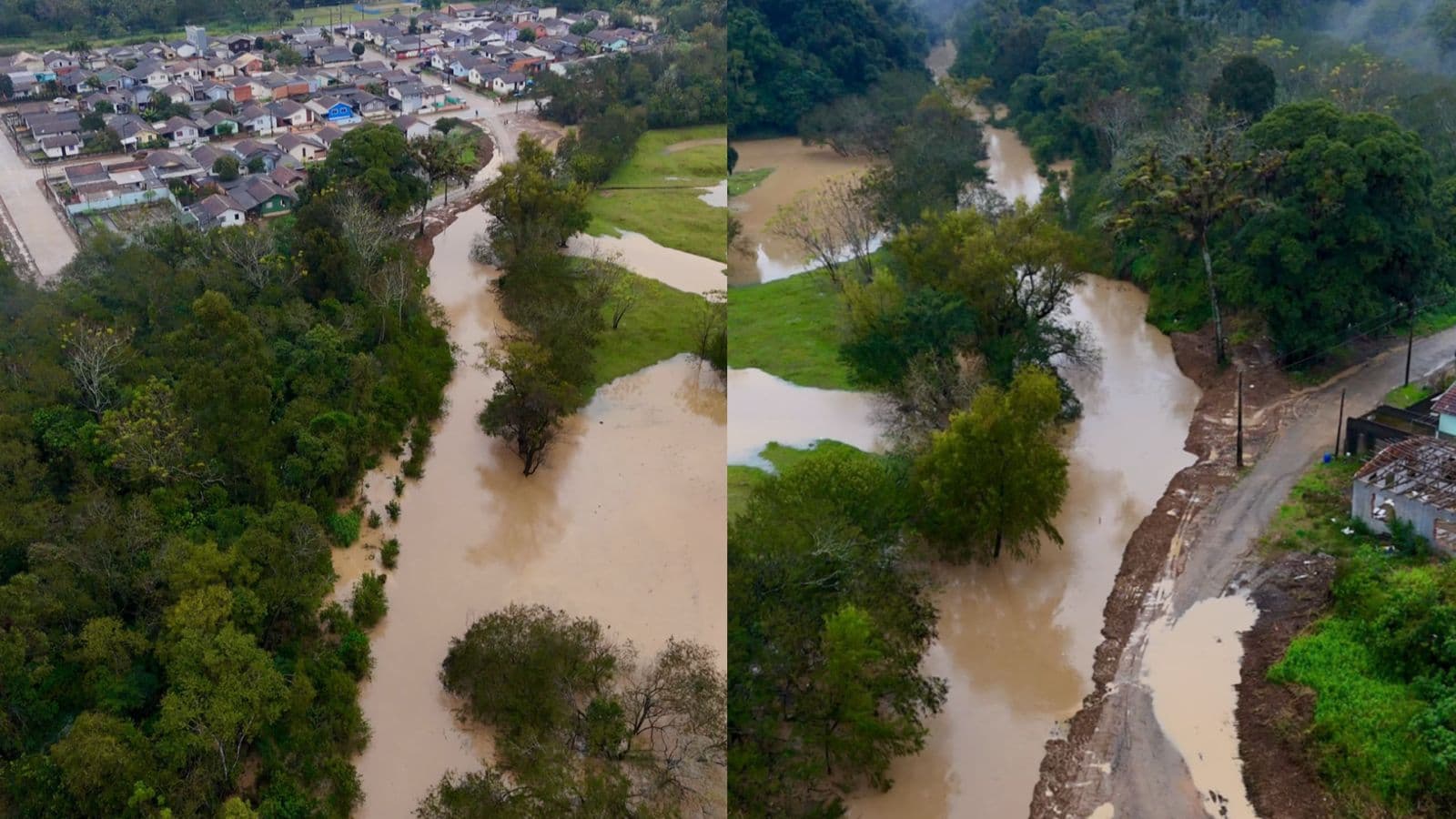Em nova marca, Itajaí-Açu avança e chega a 5,92 metros no bairro mais castigado por cheias em Rio do Sul