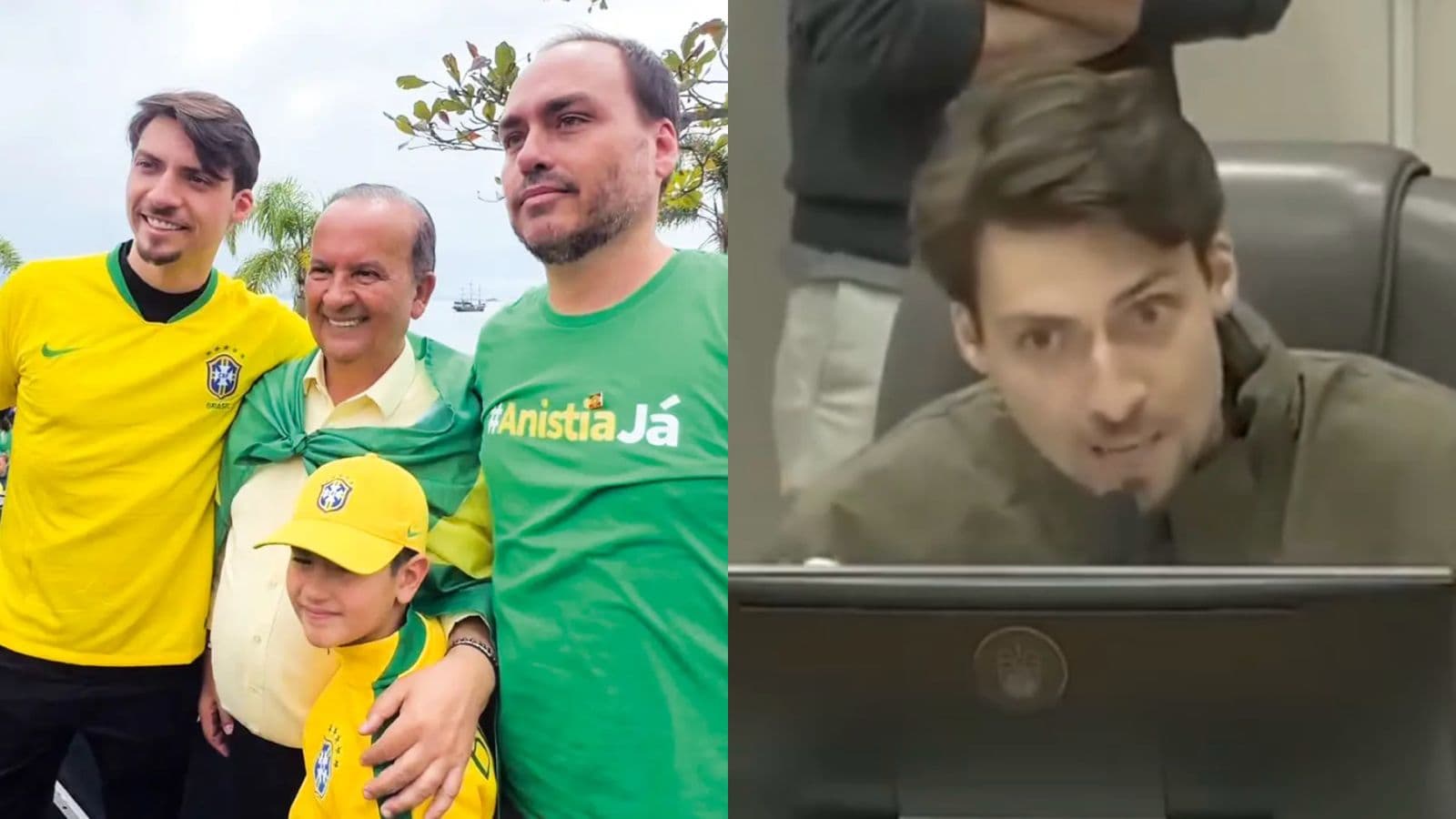 Jair Renan segue exemplo de Carlos Bolsonaro e oficializa pré-candidatura por SC: “missão que meu pai me deu”