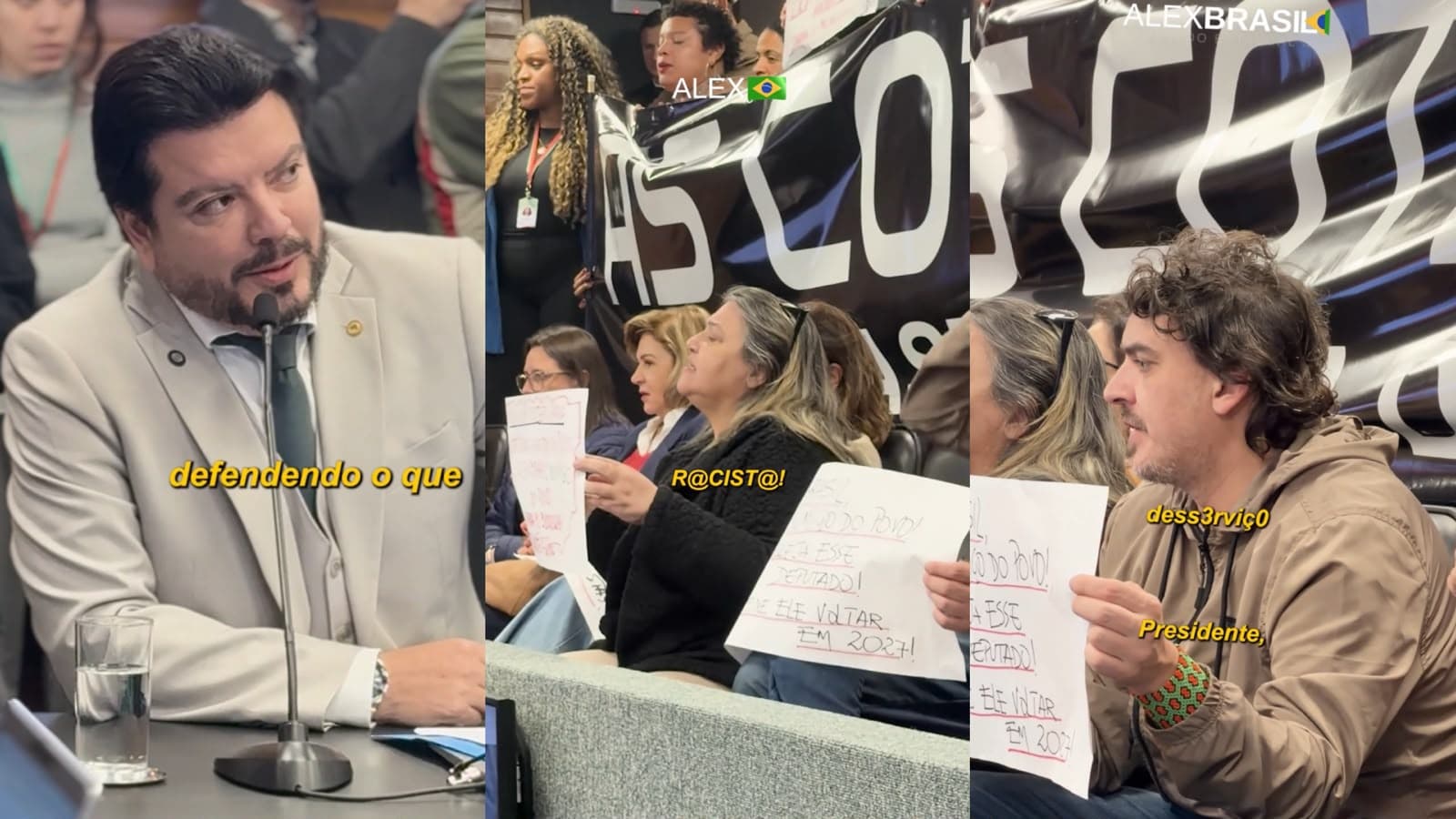 Militantes fazem barulho, PT pede vista e o projeto que joga as cotas em SC de 50% para 20% das vagas é adiado