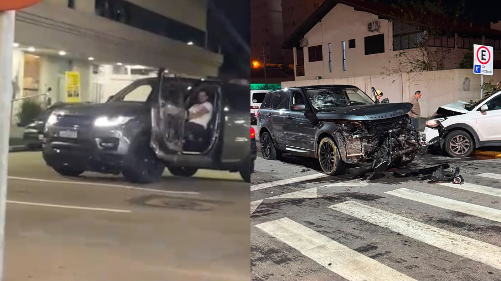 “Totalmente alucinado”: motorista em surto quase provoca tragédia em Itapema