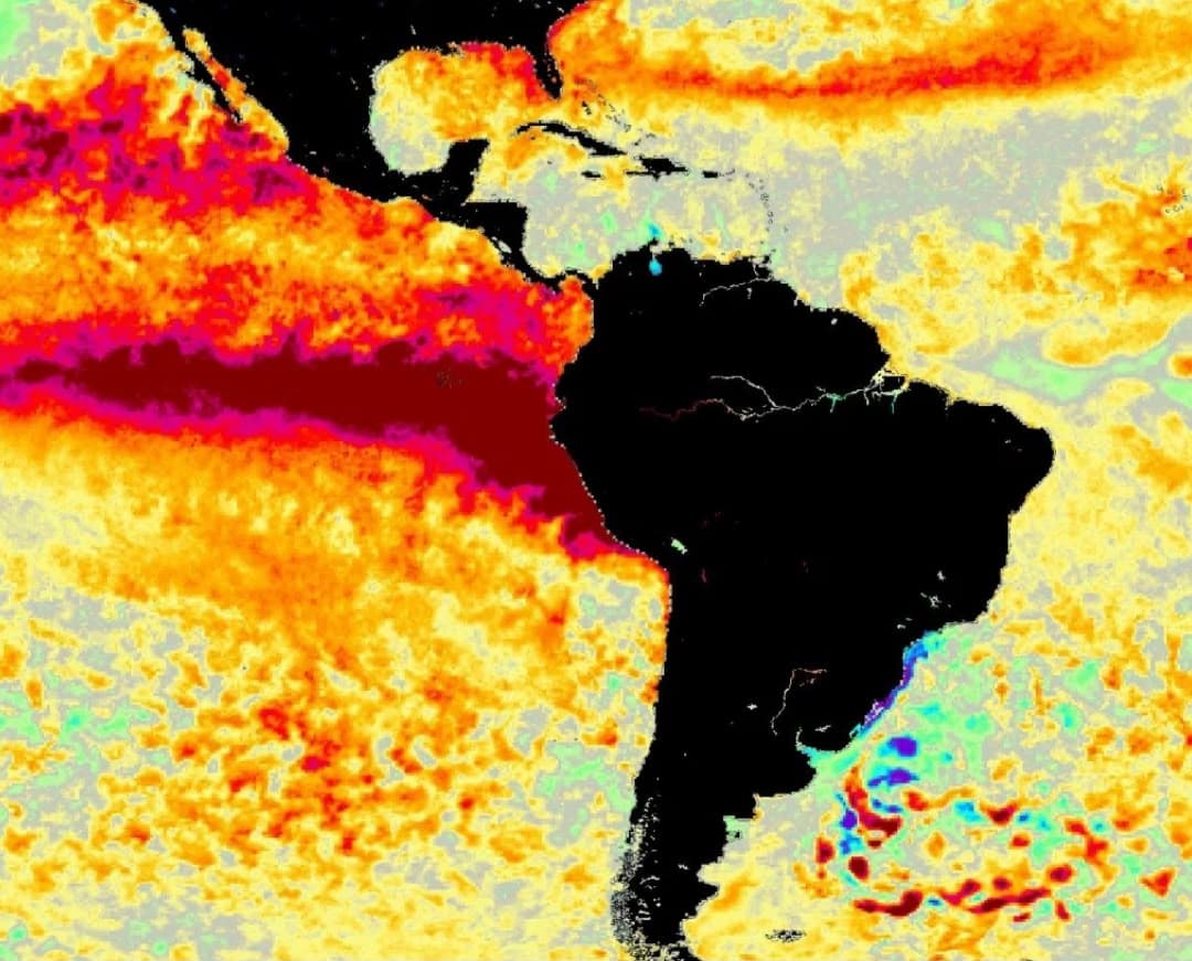 Super El Niño ganha força e acende alerta no Sul do Brasil; modelo projeta mais de 500 mm no RS