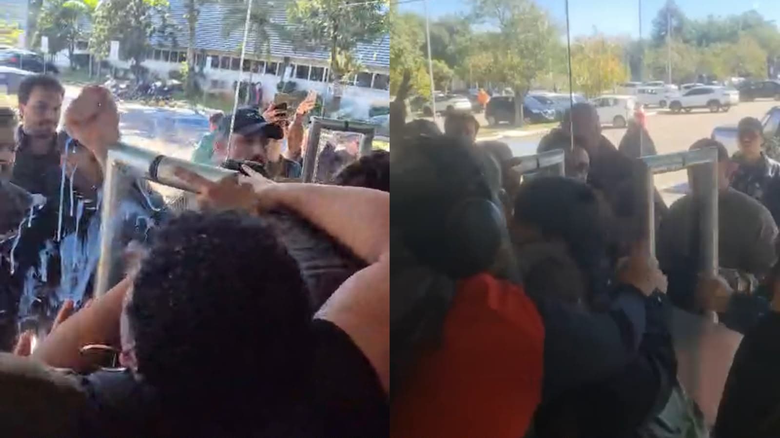 Tumulto entre grupos de direita e esquerda marca sessão que decide ampliação de cotas na UDESC