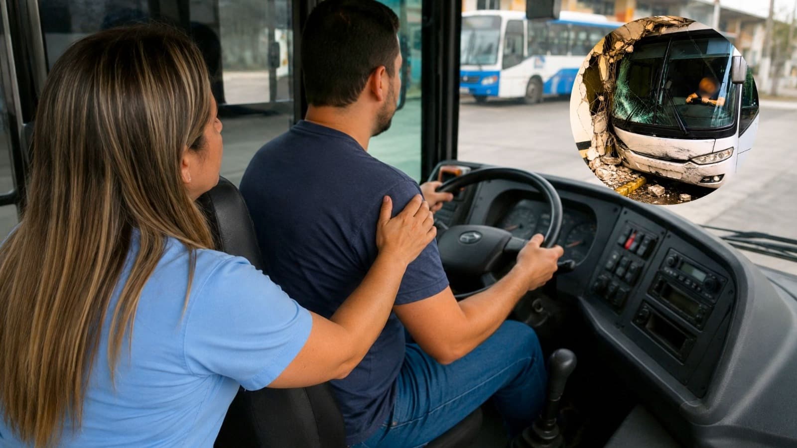 Ela deixou o namorado dar “só uma manobradinha” no ônibus e acabou na Justiça do Trabalho de SC