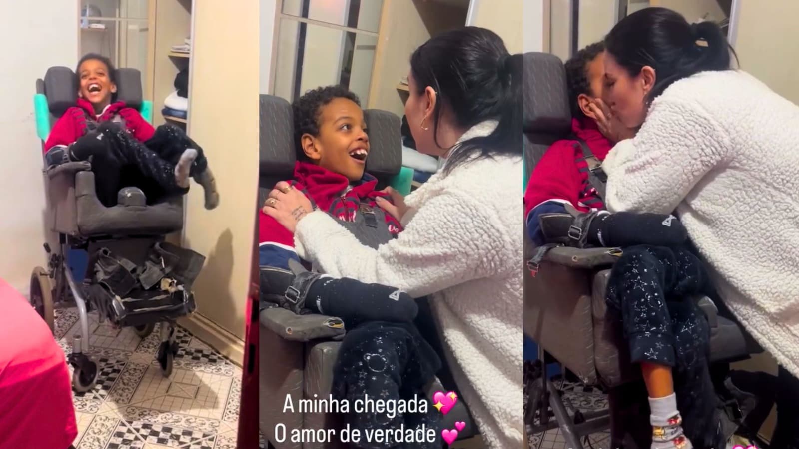 Mãe de menino com síndrome rara relata desafios e celebra amor de professora pelo filho em São José