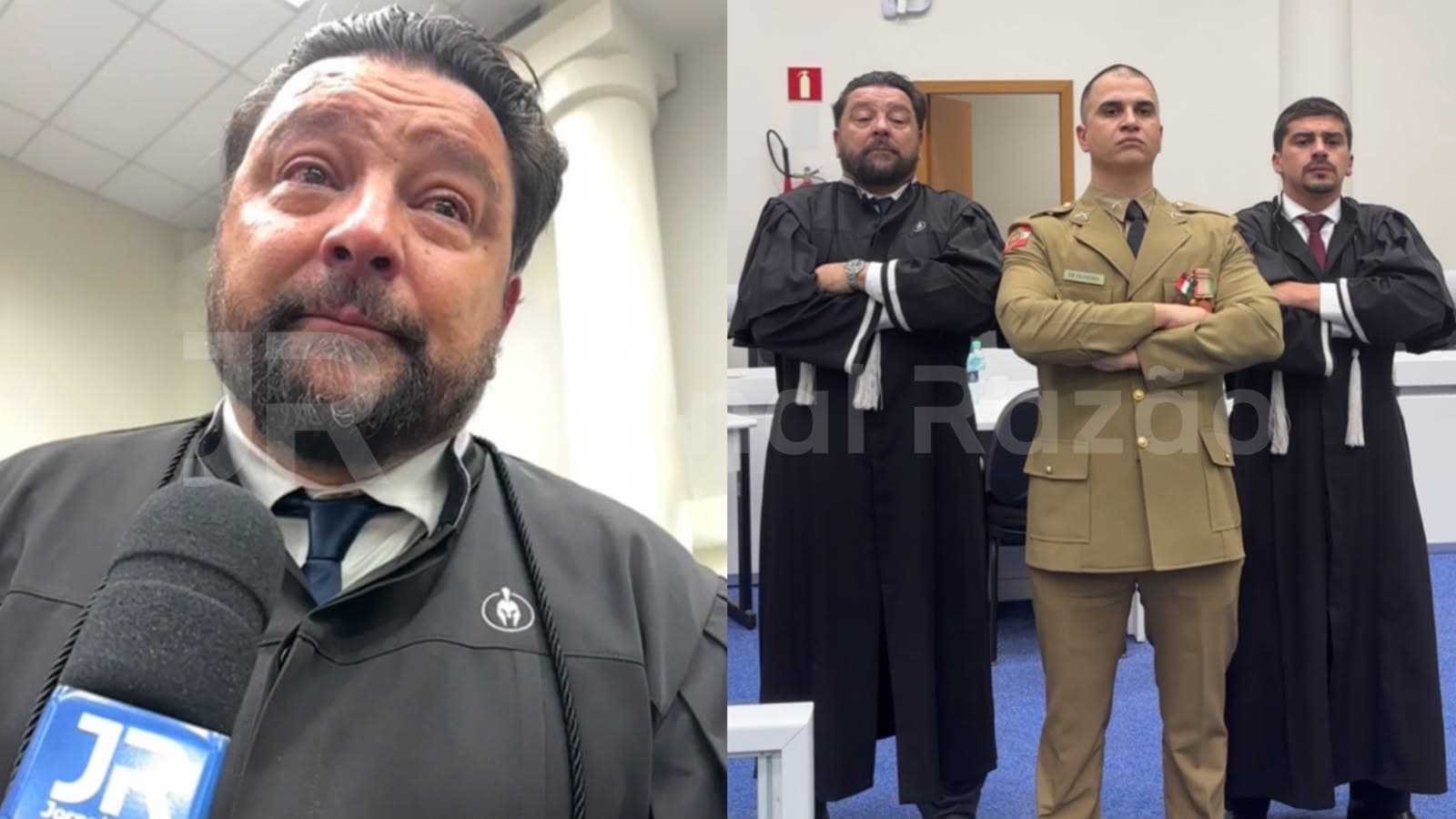 “Hoje não terá festa no presídio”: Dalledone celebra absolvição e diz que a comunidade ficou do lado da PMSC