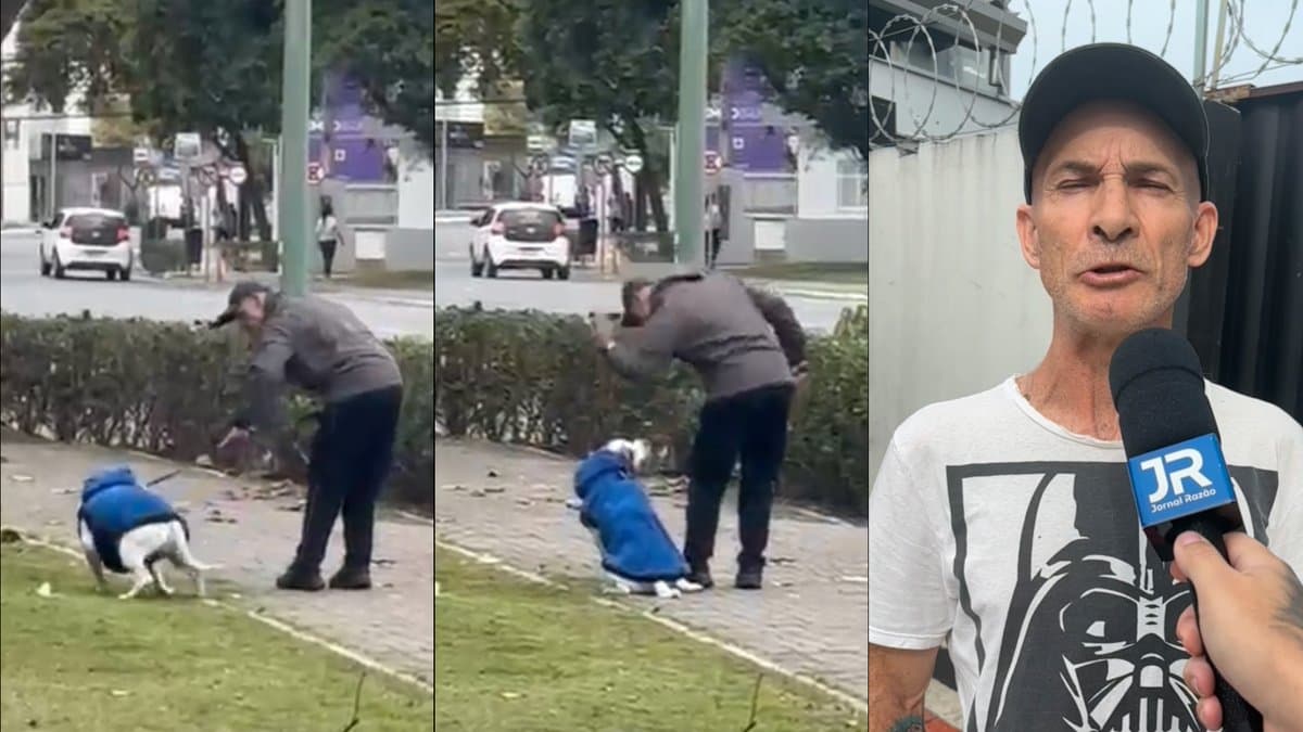 “Ele vai sentir falta”, diz homem ao ser preso por agredir seu próprio cachorro em Balneário Camboriú