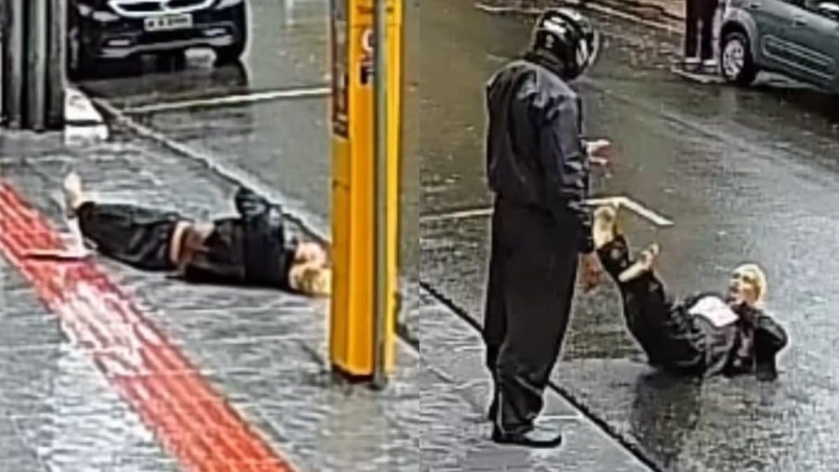 Motoboy socorre morador de rua em convulsão e é atacado por ele em Balneário Camboriú