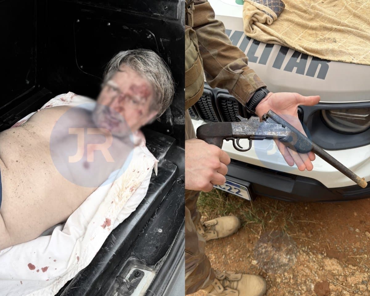 “Obcecado por ela”: idoso atira no peito de vizinha, é espancado por populares e preso em Joinville