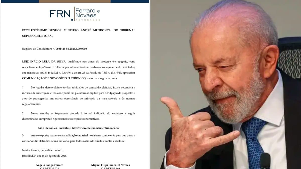 PT aposta em “Mercado da Mentira” para reeleger Lula nas eleições 2026