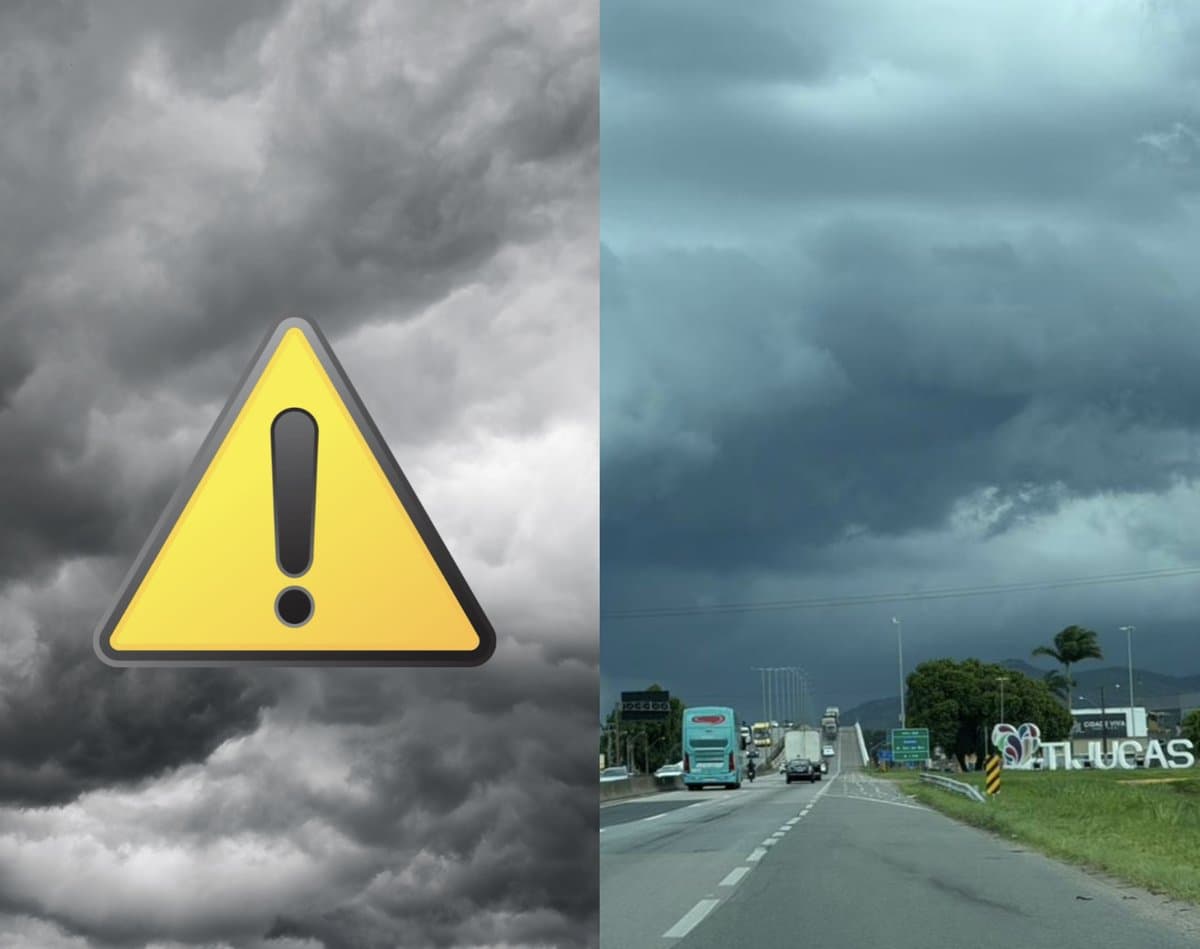 Santa Catarina entra em alerta com risco de granizo, rajadas de vento e alagamentos em todas as regiões