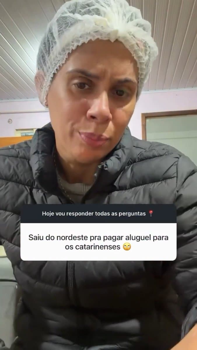 Trabalhadora nordestina se revolta ao ser criticada por pagar aluguel em SC: “sou do MST, por acaso?”
