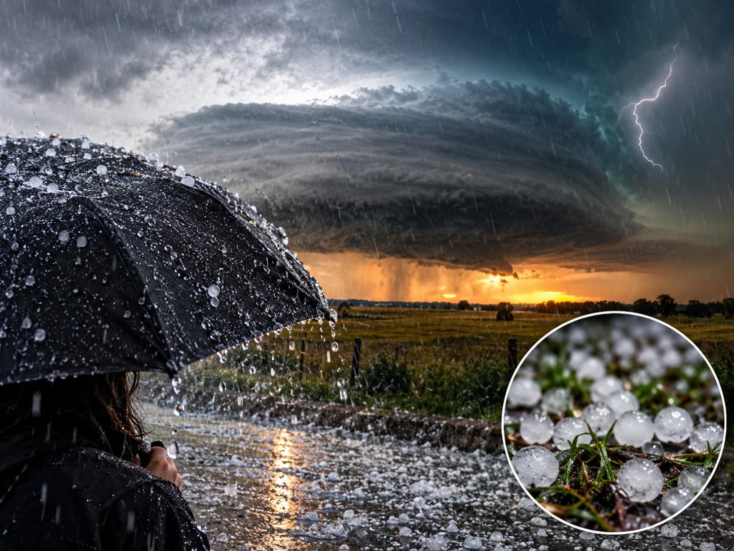 Alerta até sábado: ciclone extratropical e frente fria ameaçam 7 estados com granizo, temporais e risco de tornados