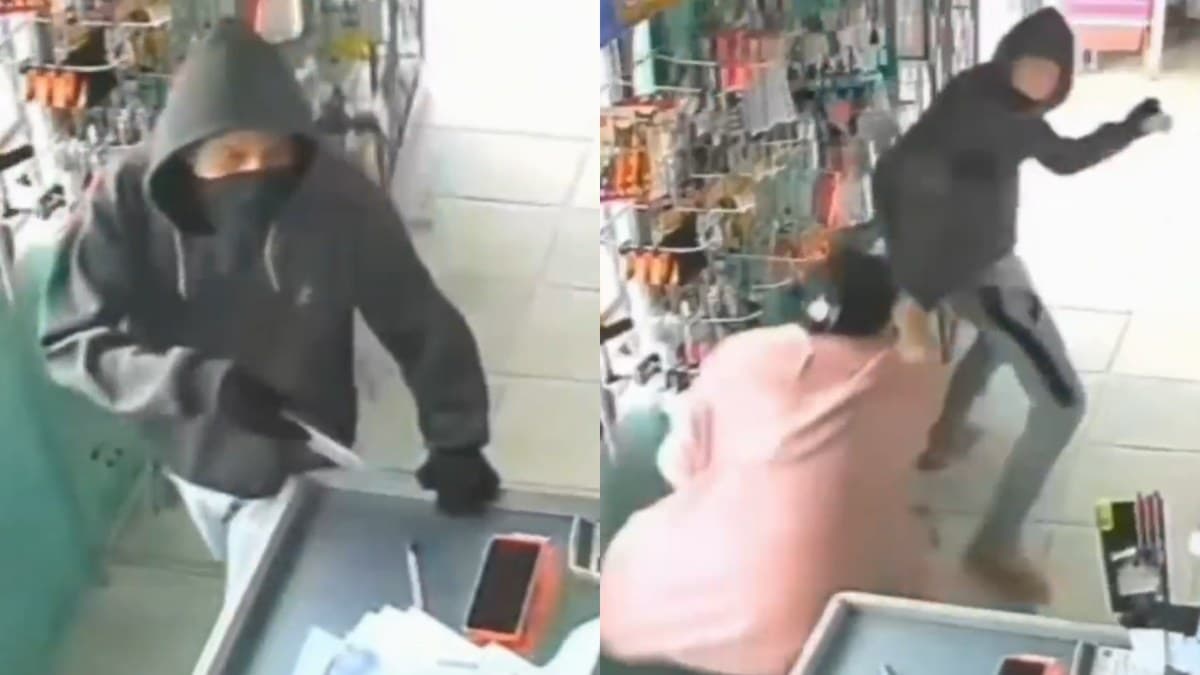 “Não ia deixar impune dessa vez”: mulher desarma ladrão que já tinha roubado seu mercado em SC