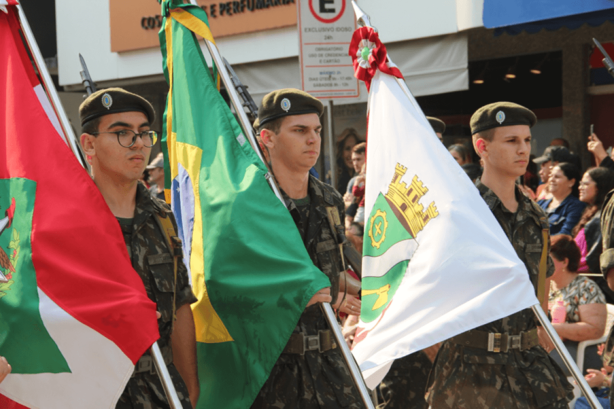 Brusque prepara desfile de 7 de Setembro com 47 grupos e 22 escolas