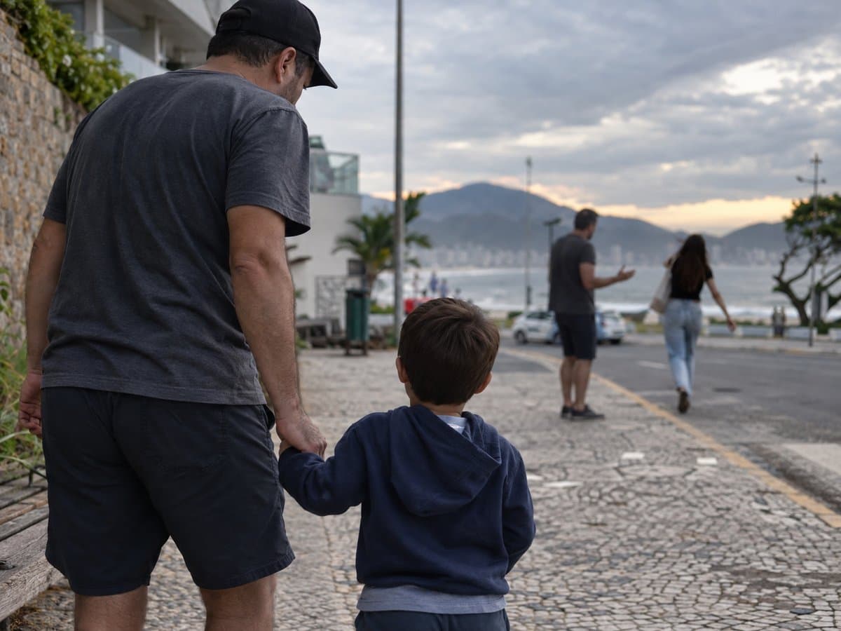 Mãe entrega filho de 5 anos a desconhecido durante briga de casal e some no Litoral Catarinense