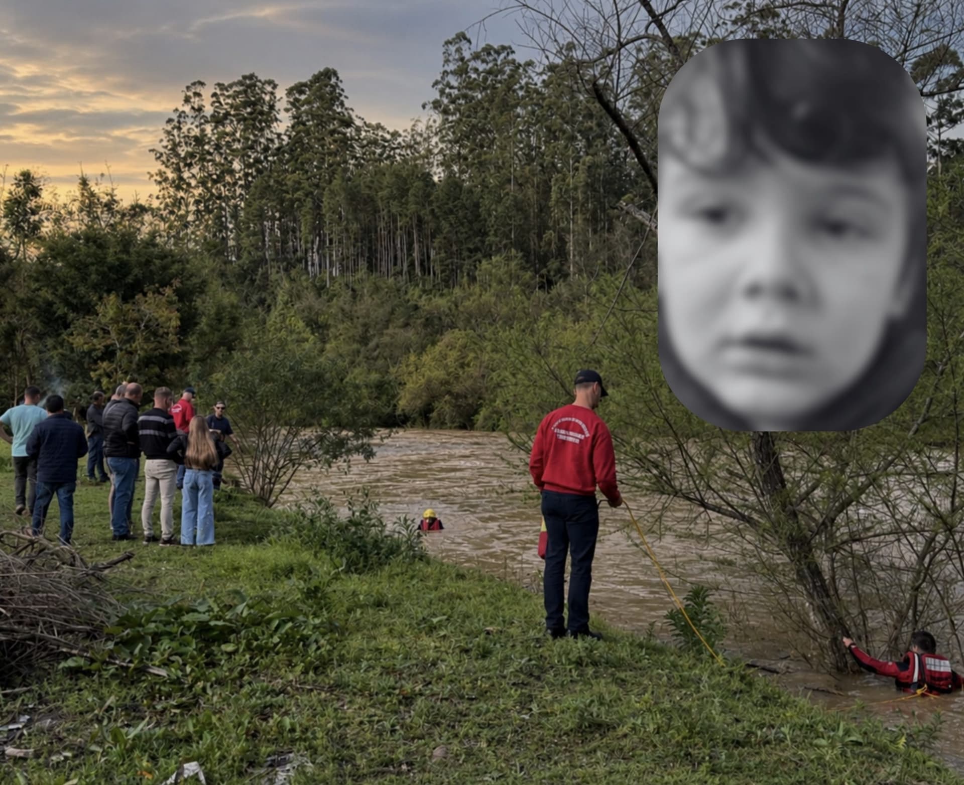 URGENTE: Após mais de 29 horas de buscas, bombeiros encontram menino autista de 4 anos sem vida em SC