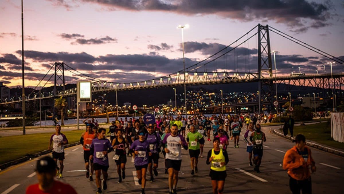 Corridas alteram trânsito em Florianópolis entre sábado e segunda-feira