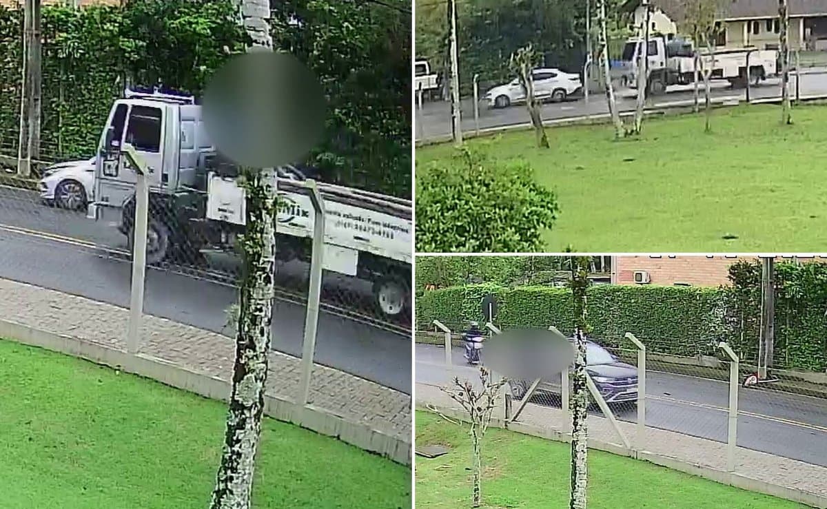 Pedestre é lançado ao ar e morre após carro tentar ultrapassar caminhão em Blumenau