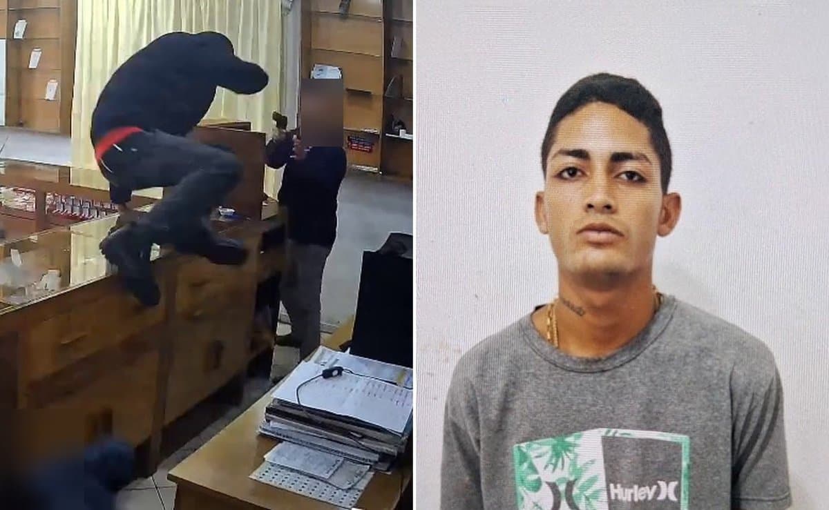VÍDEO: Comerciante reage e neutraliza criminoso que tentou roubar relojoaria em Itajaí