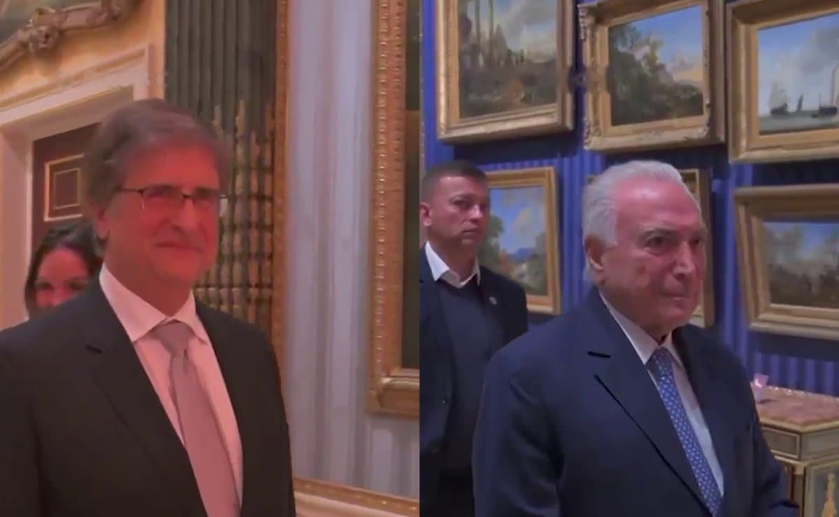 Champanhe, bailarina e autoridades: vídeos mostram Gonet, Temer, Ciro e o chefe da PF nas festas de Vorcaro