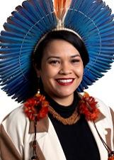 Foto oficial de Ingrid Sateré Mawé no TSE